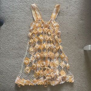 Miguelina Crochet Coverup Dress